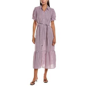 Luxe Always Womens  Shirtdress, Pink